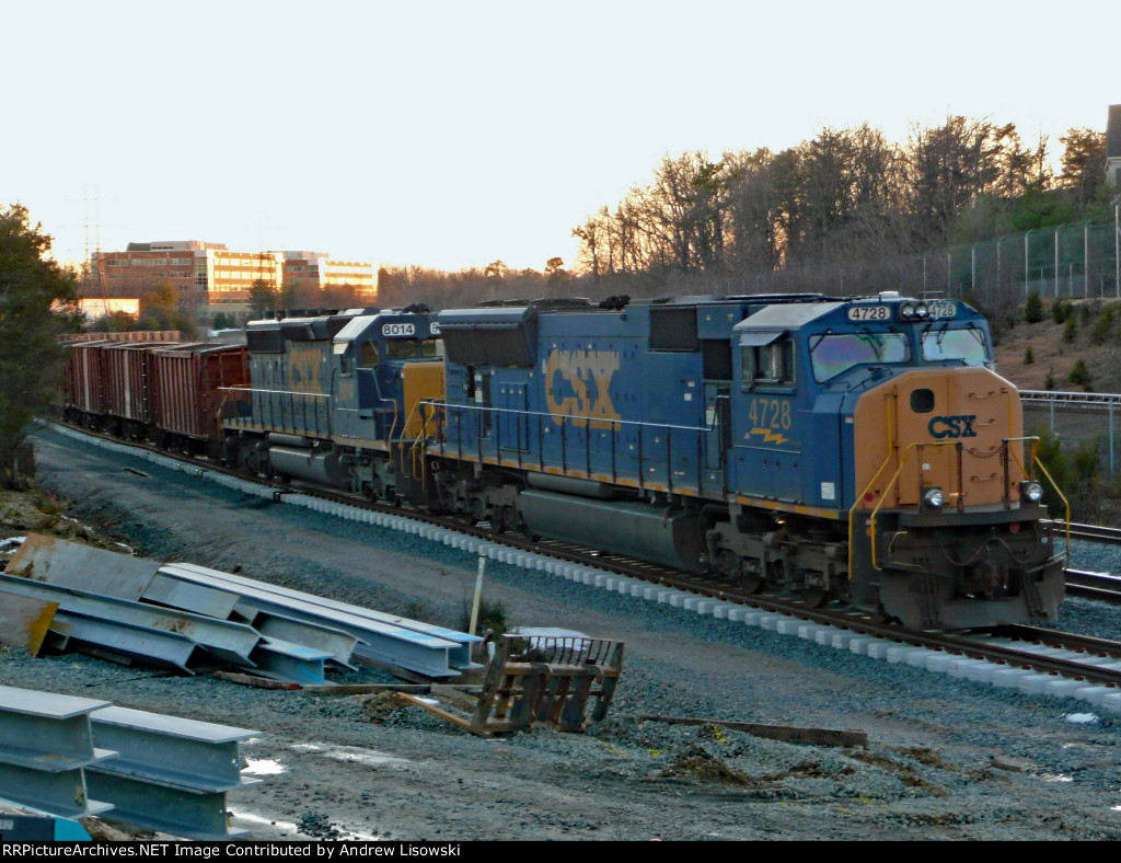 CSX Ballast Train